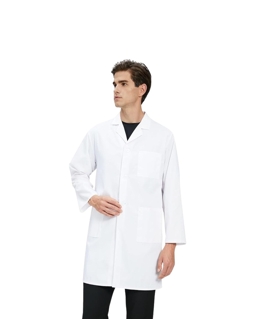 Bata Blanca Para Hombre (M)