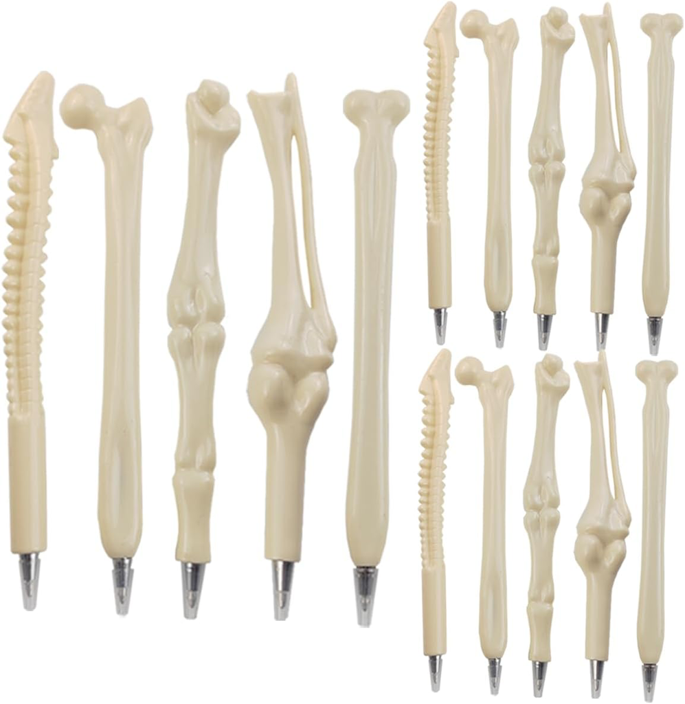 Lapiceros Con Forma De Huesos