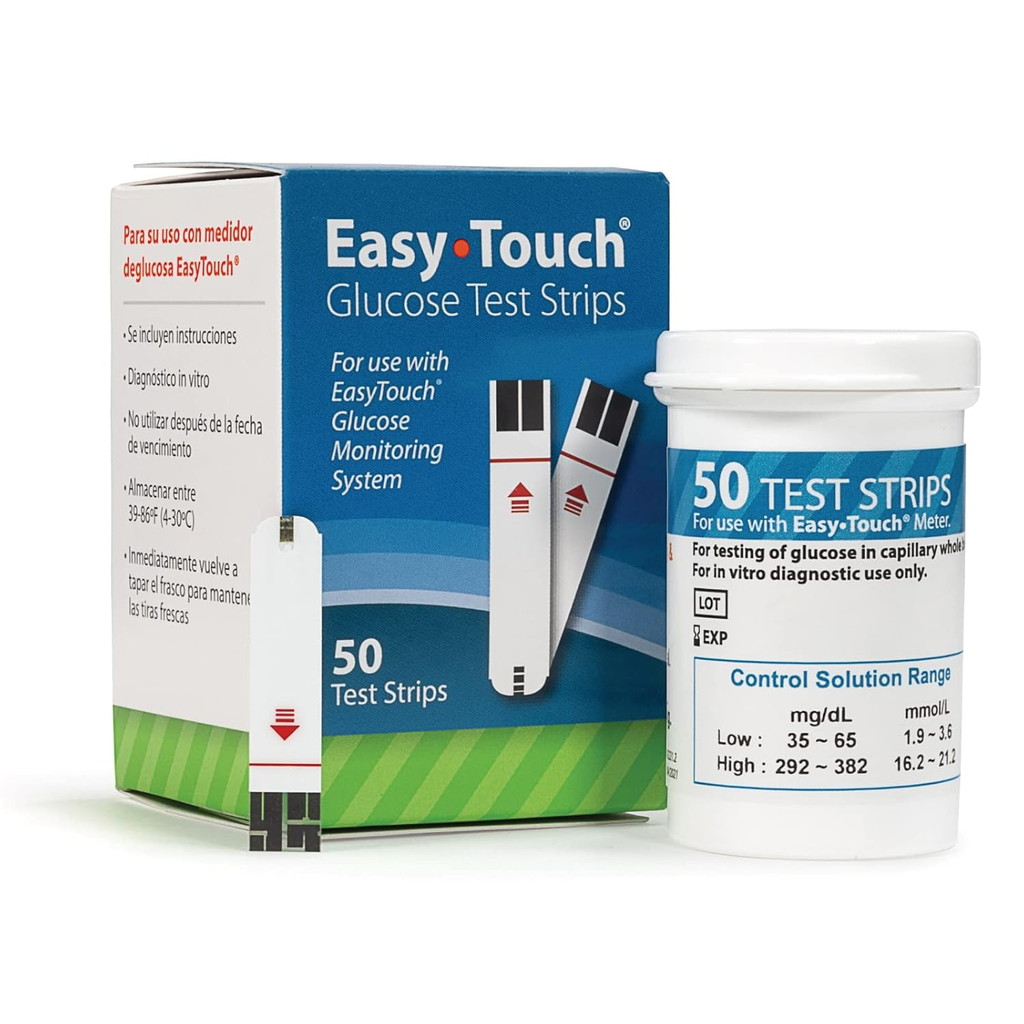 Tirillas EasyTouch paquete de 50 unidad