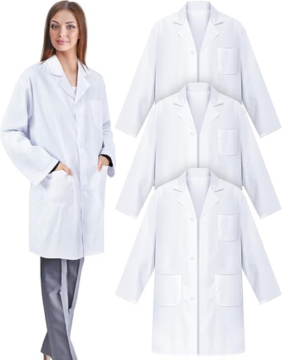 Bata Blanca Para Mujeres